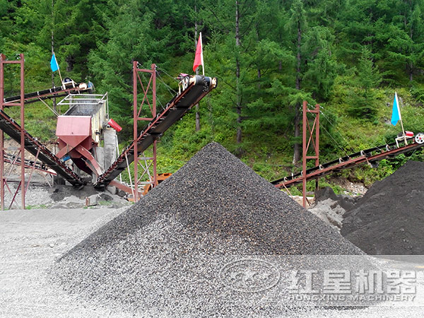 HVI沖擊式制砂、整形機加工出的石料